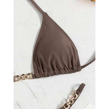 SHENHE Women's Sexy Triangle Bikini - Stylish 2 Piece Swimsuit