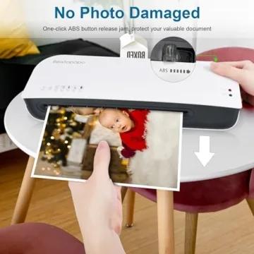 Fast Quiet 9 Inch A4 Laminator Machine 4-in-1 Kit