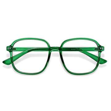 SOJOS Square Blue Light Blocking Glasses for Women