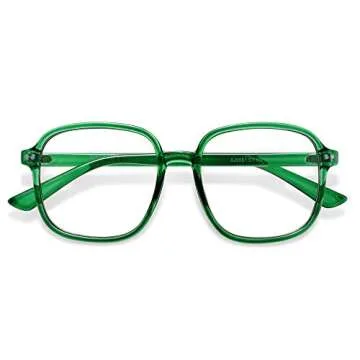 SOJOS Square Blue Light Blocking Glasses for Women