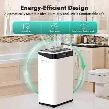 FREE VILLAGE 45 Pint Dehumidifier for Home Spaces