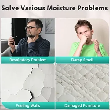 FREE VILLAGE 45 Pint Dehumidifier for Home Spaces