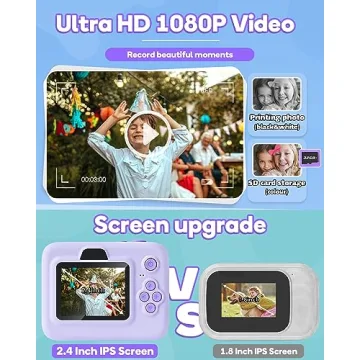 Dylanto Kids Instant Print Camera for Fun Adventures