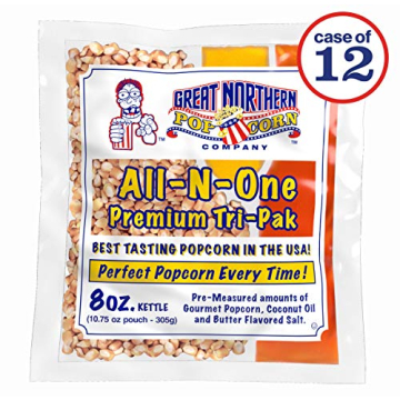 Movie Theater Style Popcorn Packs for Easy Home Popping