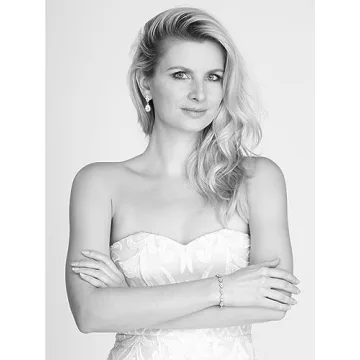 Mariell 14K Gold Plated Cubic Zirconia Tennis Bracelet