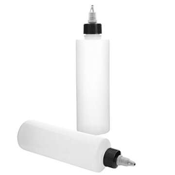 Bekith 8oz Squeeze Bottles Perfect for Arts and Crafts