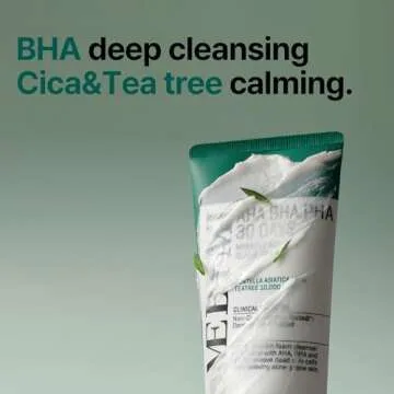 SOME BY MI AHA BHA PHA 30 Days Miracle Acne Clear Foam - 3.38Oz, 100ml - Made from Tea Tree Leaf for Acne Prone Skin - Daily Acne Face Wash for Removing Sebum and Dead Cells - Korean Skin Care