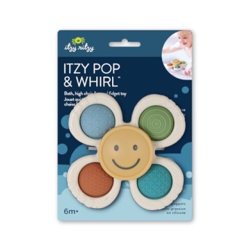 Itzy Ritzy Pop & Whirl Fidget Toy for Toddlers and Kids