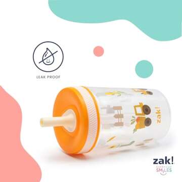 Zak Designs Kelso Toddler Cups for Fun and Safe Drinking