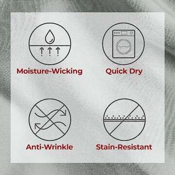 Mellanni King Sheets Set - 4 PC Iconic Collection Bedding - Hotel Luxury, Extra Soft, Cooling Bed Sheets - Wrinkle, Fade, Stain Resistant (King, Spa Mint)