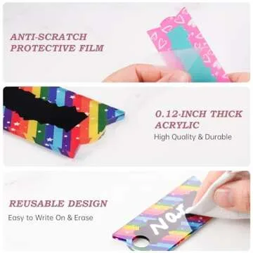 Tomorotec Personalized Name Plate Kit for Stanley Quencher 40oz