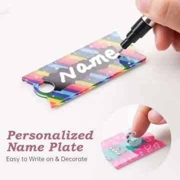 Tomorotec Personalized Name Plate Kit for Stanley Quencher 40oz