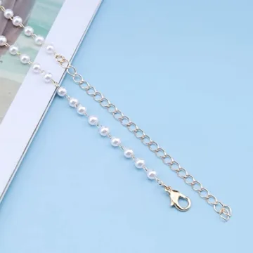 Chic Iaceble Boho Pearl Y Drop Necklace for Women
