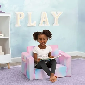 Cozee Flip-Out 2-in-1 Convertible Chair for Kids