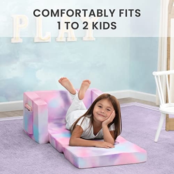 Cozee Flip-Out 2-in-1 Convertible Chair for Kids