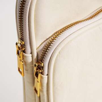 Benfan Laptop Sleeve Bag 13 Inch Compatible with 2024 MacBook Air 13 M3 M2 M1, New MacBook Pro 13 M2 M1, Dell XPS 13 Color Cream