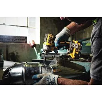 DEWALT 20V MAX* XR Cordless Impact Driver Kit, Brushless, 1/4-Inch, 3-Speed, 2 Batteries (DCF887D2)