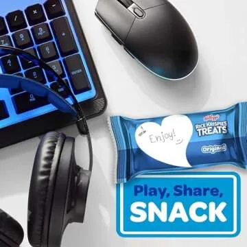 Kellogg's Rice Krispies Treats Crispy Marshmallow Squares Original, 0.78 Oz, 40 Ct