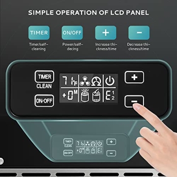 Commercial Ice Maker with 80 Lbs Daily Production