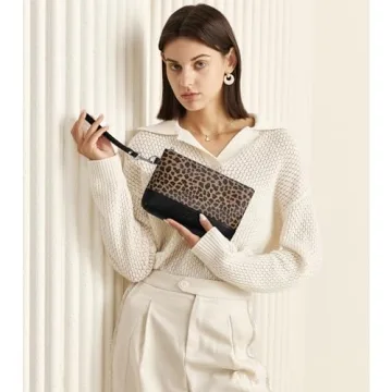 CLUCI Women's Large Capacity Wristlet Wallet for Stylish Organization