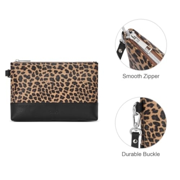 CLUCI Women's Large Capacity Wristlet Wallet for Stylish Organization