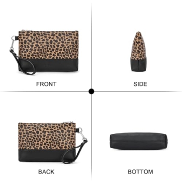 CLUCI Women's Large Capacity Wristlet Wallet for Stylish Organization