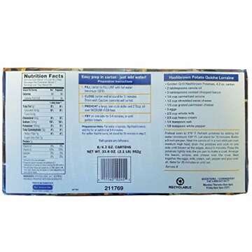 Golden Grill Hashbrown Potatoes - Gluten Free 56 Servings