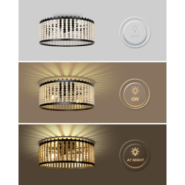 Frstem Boho 20" Fandelier with Light & Remote Control