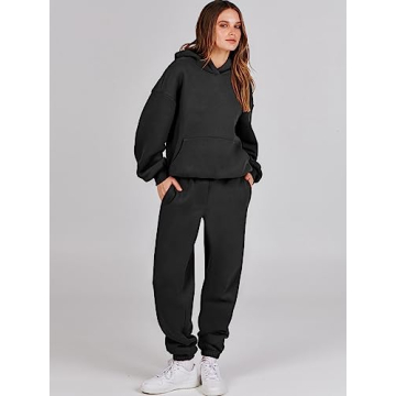 ANRABESS Women's Oversized Tracksuit Set for Cozy Days