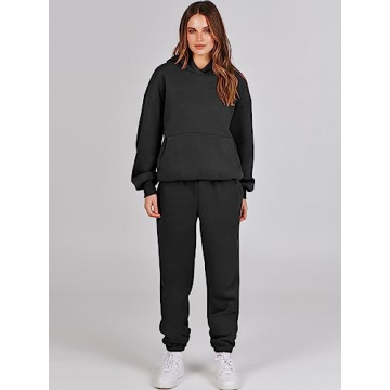 ANRABESS Women's Oversized Tracksuit Set for Cozy Days