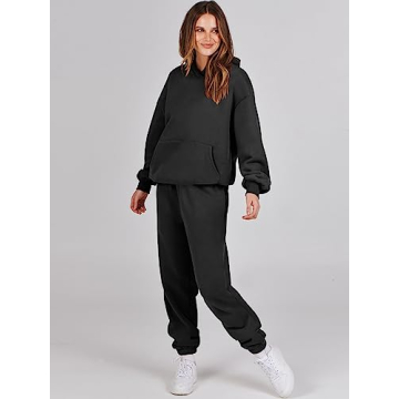 ANRABESS Women's Oversized Tracksuit Set for Cozy Days