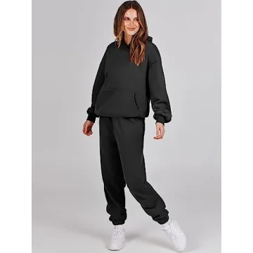 ANRABESS Women's Oversized Tracksuit Set for Cozy Days