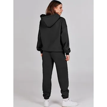 ANRABESS Women's Oversized Tracksuit Set for Cozy Days