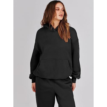 ANRABESS Women's Oversized Tracksuit Set for Cozy Days