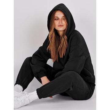ANRABESS Women's Oversized Tracksuit Set for Cozy Days