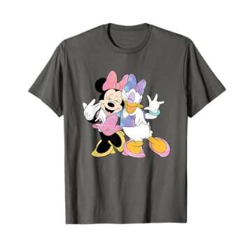 Disney Minnie Mouse and Daisy Duck Best Friends Short Sleeve T-Shirt