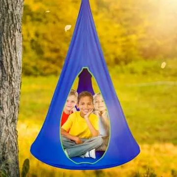Sorbus Pod Swing for Kids - Durable Hanging Hammock Chair