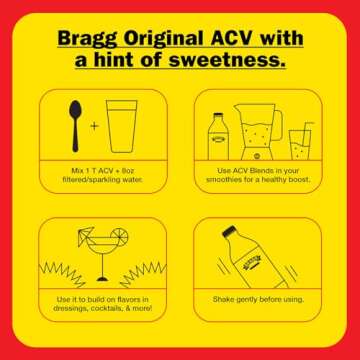 Bragg Organic Apple Cider Vinegar Cranberry Apple Blend with the Mother - 16 fl oz - Raw and Unfiltered