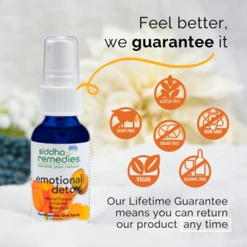 Emotional Detox Homeopathic Oral Spray for Wellness