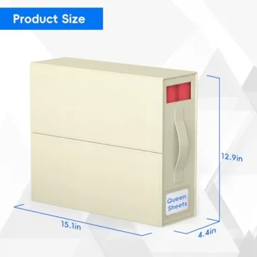 Dobyusf Bed Sheet Organizer for Easy Bedding Storage