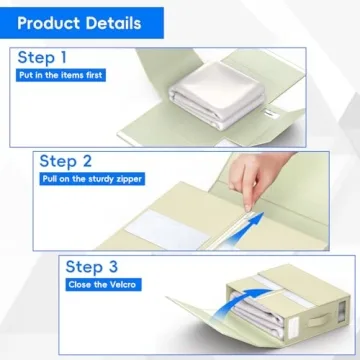 Dobyusf Bed Sheet Organizer for Easy Bedding Storage