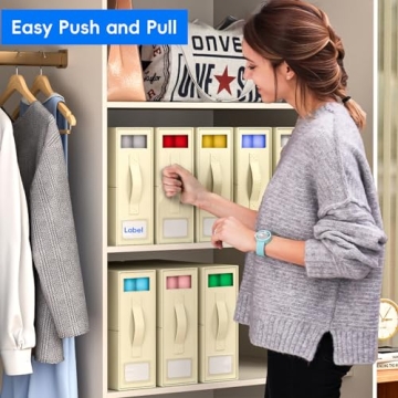 Dobyusf Bed Sheet Organizer for Easy Bedding Storage