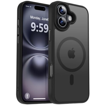 MOCCA Strong Magnetic for iPhone 16 Case, [Compatible with Magsafe][16FT Mil-Grade Drop Protection] ...