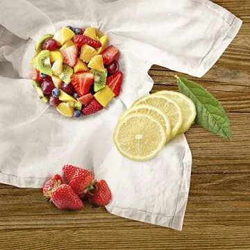 Cheesecloth, Grade 100, 27 Square Feet, 100% Unbleached Pure Cotton Cheesecloth for Straining, Filtering and Roasting, Ultra Fine and Dense Muslin Cloths, Hallowmas