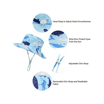 Baby Sun Hat | UPF 50+ Protective Toddler Hat for Summer