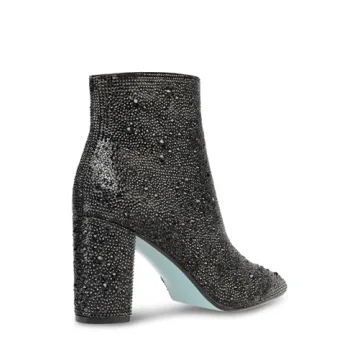 Betsey Johnson Cady Ankle Boot - Stylish Rhinestone Elegance