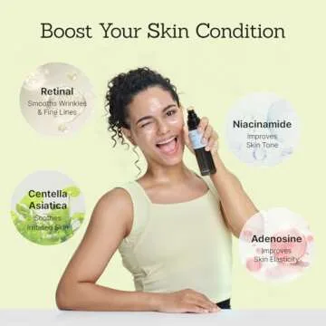 MEDITHERAPY Retinal Skin Booster Serum 5.07 fl. oz - 100ppm Retinal Ideal for Beginner & Sensitive Skin - Advanced Retinol Serum for Face - Retinaldehyde Facial Serum for Uneven Skin Tone & Fine Lines