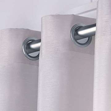 Elegant Faux Silk Room Darkening Curtains for All Spaces