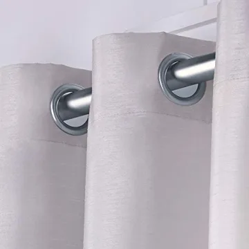 Elegant Faux Silk Room Darkening Curtains for All Spaces