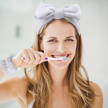 ACO-UINT Spa Headbands and Wrist Washbands Set for Beauty